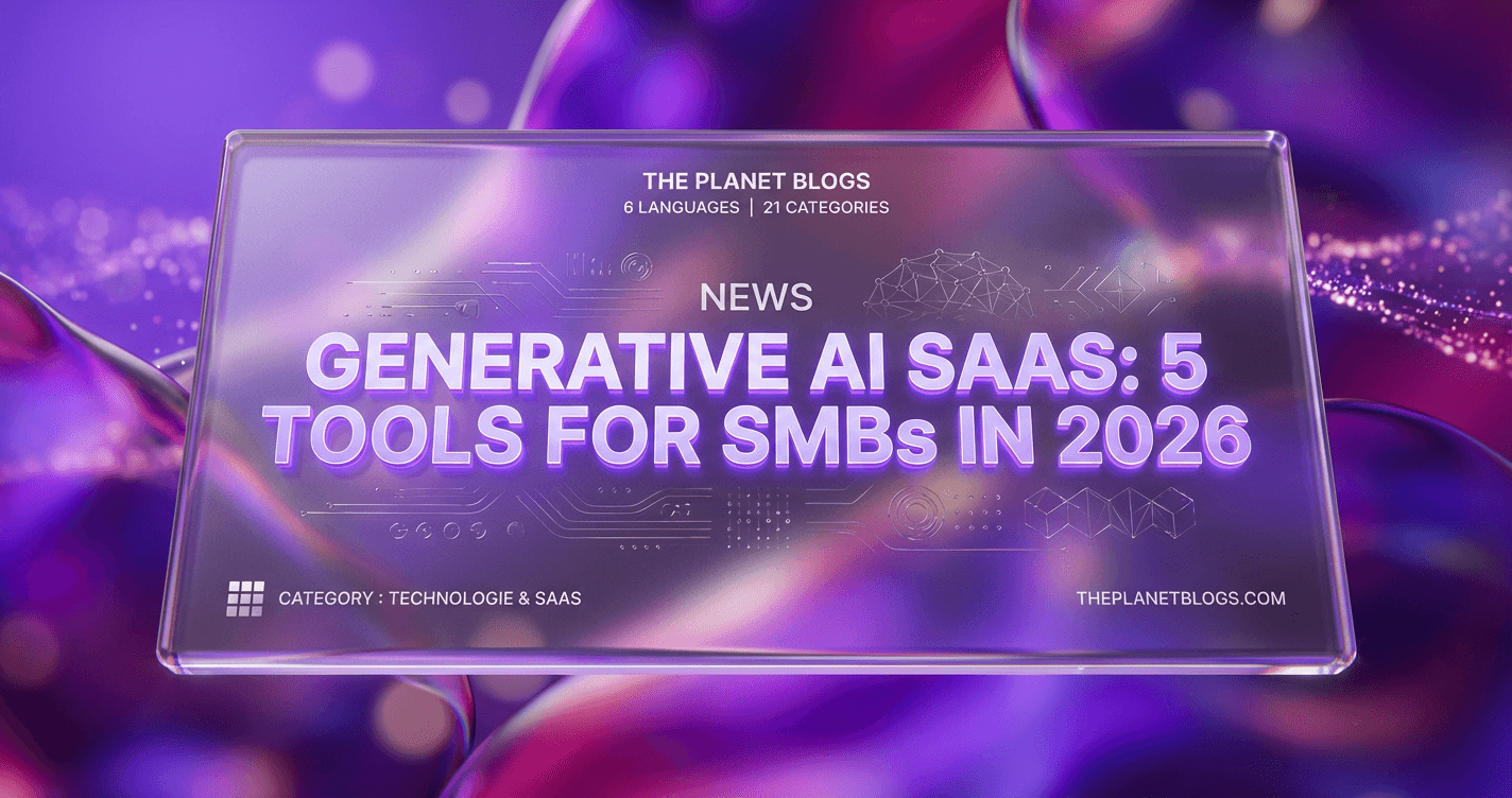 Generative AI SaaS: 5 Tools for SMBs in 2026