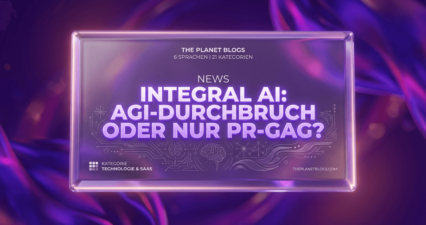 Integral AI: AGI-Durchbruch oder nur PR-Gag?